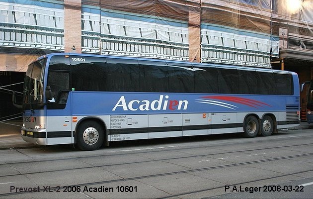 BUS/AUTOBUS: Prevost XL-2 2006 Acadian