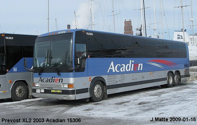 BUS/AUTOBUS: Prevost XL2 2003 Acadian