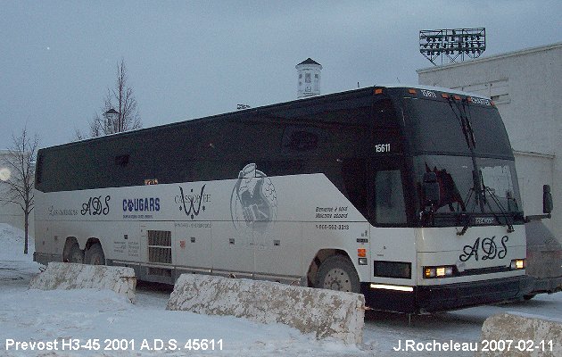 BUS/AUTOBUS: Prevost H3-45 2001 A.D.S.