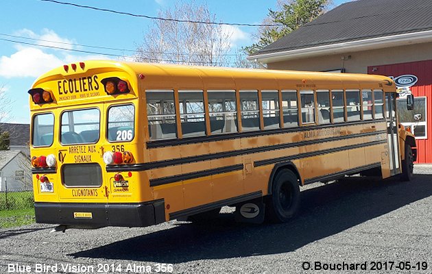 BUS/AUTOBUS: Blue Bird Vision 2014 Alma