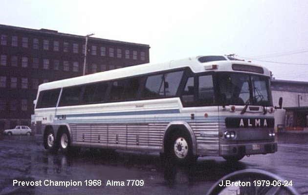 BUS/AUTOBUS: Prevost Champion 1968 Alma