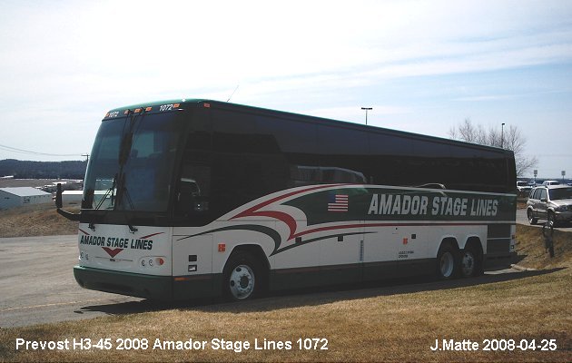 BUS/AUTOBUS: Prevost H3-45 2008 Amador