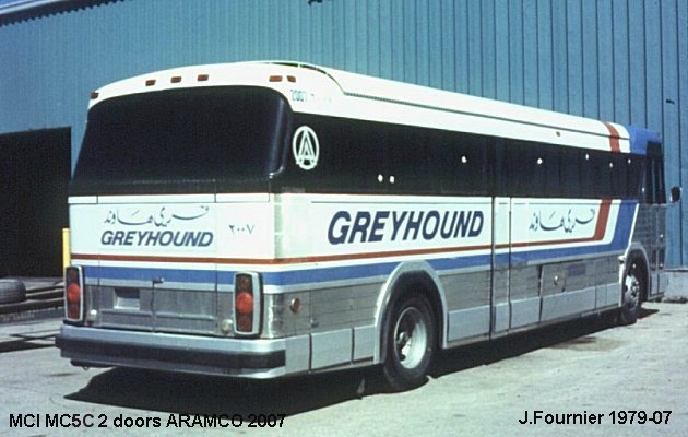 BUS/AUTOBUS: MCI MC 5 C 1979 Aramco