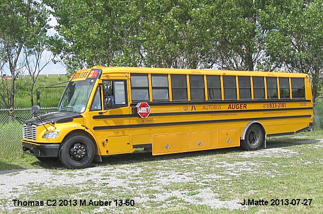 BUS/AUTOBUS: Thomas C2 2013 M Auger