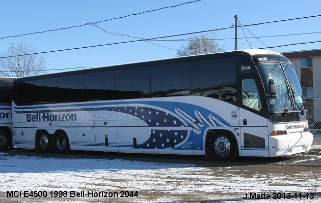 BUS/AUTOBUS: MCI E4500 1998 Bell-Horizon