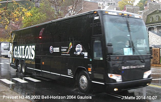 BUS/AUTOBUS: Prevost H3-45 2002 Bell-Horizon
