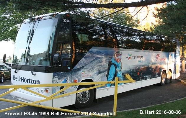 BUS/AUTOBUS: Prevost H3-45 1998 Bell-Horizon