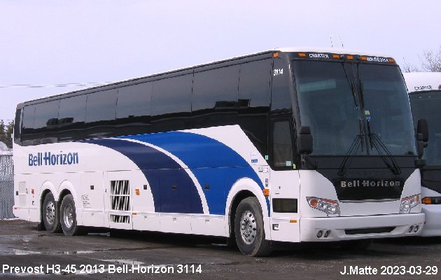 BUS/AUTOBUS: Prevost H3-45 2013 Bell-Horizon