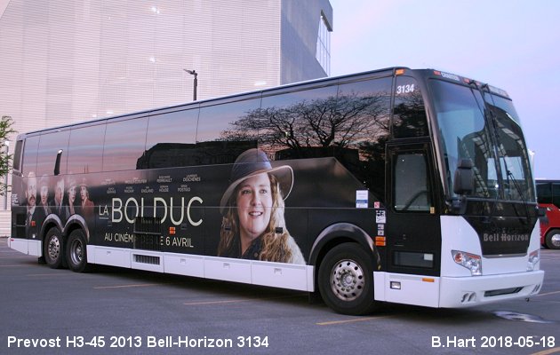 BUS/AUTOBUS: Prevost H3-45 2003 Bell-Horizon