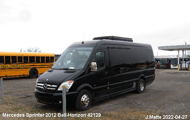 BUS/AUTOBUS: Mercedes Sprinter 2012 Bell-Horizon