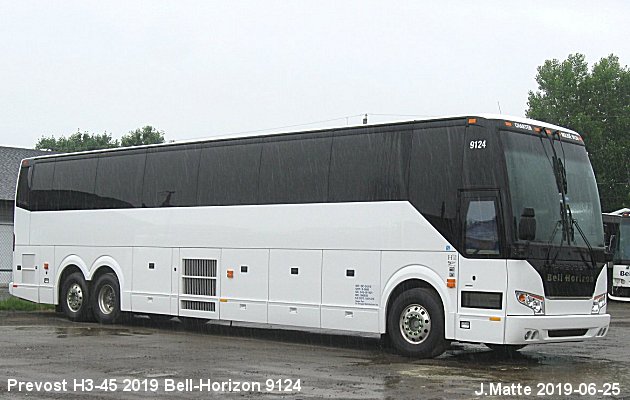 BUS/AUTOBUS: Prevost H3-45 2019 Bell-Horizon
