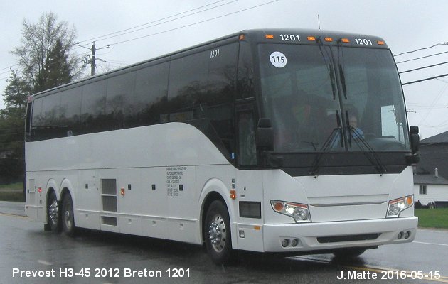 BUS/AUTOBUS: Prevost H3-45 2012 Breton