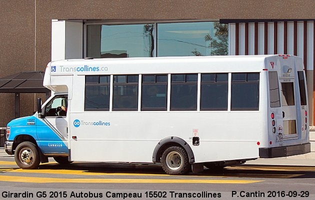 BUS/AUTOBUS: Girardin G 5 2015 Campeau