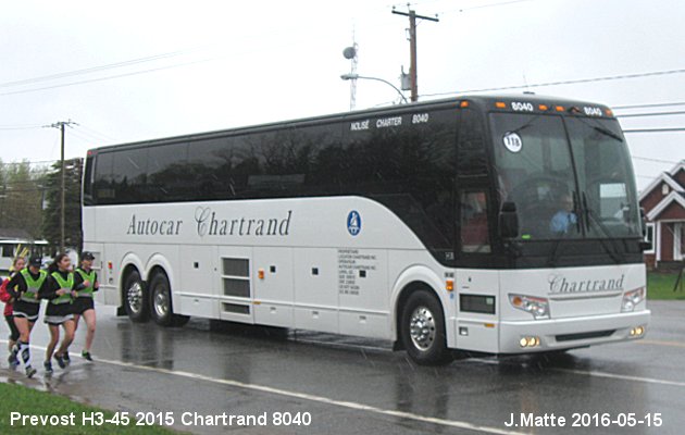 BUS/AUTOBUS: Prevost H3-45 2015 Galland