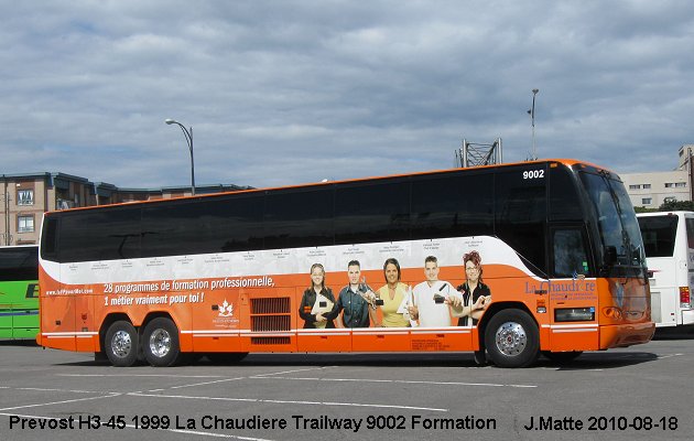 BUS/AUTOBUS: Prevost H3-45 1999 Chaudiere