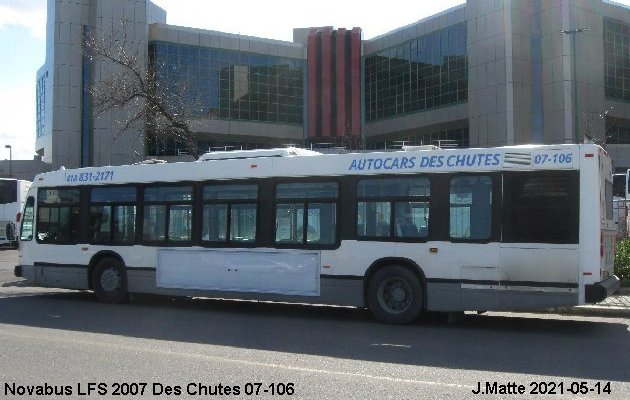 BUS/AUTOBUS: Novabus LFS 2007 Des Chutes