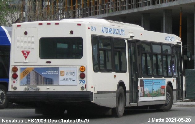 BUS/AUTOBUS: Novabus LFS 2009 Des Chutes