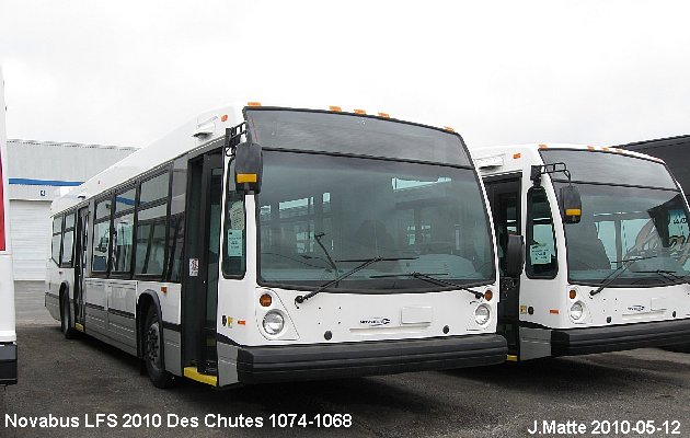 BUS/AUTOBUS: Novabus LFS 2010 Des Chutes