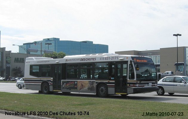 BUS/AUTOBUS: Novabus LFS 2010 Des Chutes