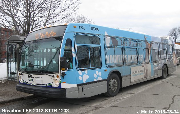 BUS/AUTOBUS: Novabus LFS 2012 STTR
