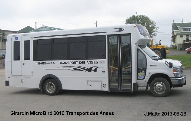 BUS/AUTOBUS: Girardin Microbird 2010 Des Anses
