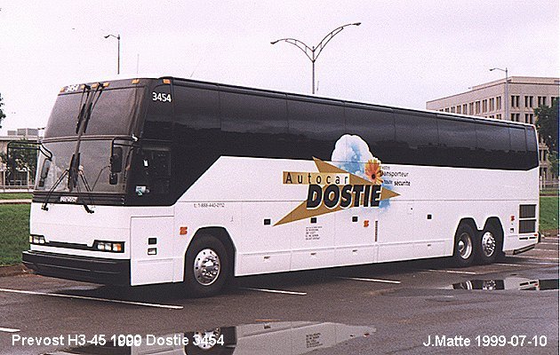 BUS/AUTOBUS: Prevost H3-45 1999 Dostie
