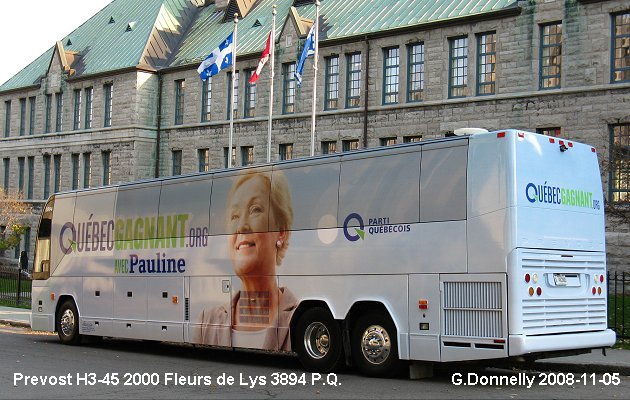 BUS/AUTOBUS: Prevost H3-45 2000 election