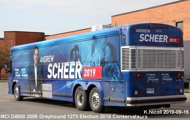 BUS/AUTOBUS: MCI D4500 2006 Greyhound