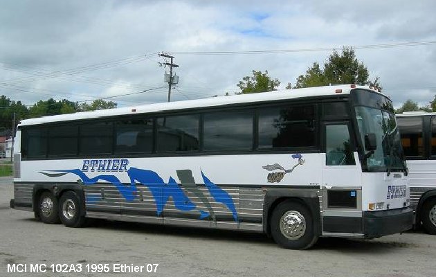 BUS/AUTOBUS: MCI MC 102A3 1995 Ethier