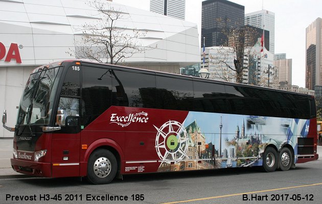 BUS/AUTOBUS: Prevost H3-45 2011 Excellence