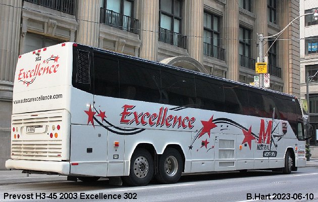 BUS/AUTOBUS: Prevost H3-45 2003 Excellence