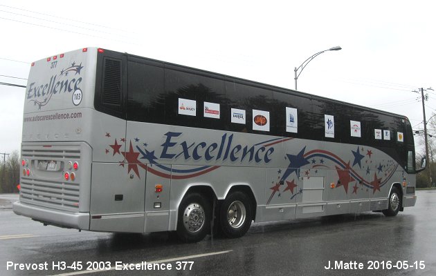 BUS/AUTOBUS: Prevost H3-45 2003 Excellence