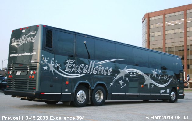 BUS/AUTOBUS: Prevost H3-45 2003 Excellence