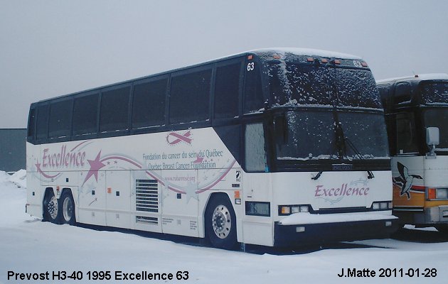 BUS/AUTOBUS: Prevost H3-40 1995 Excellence