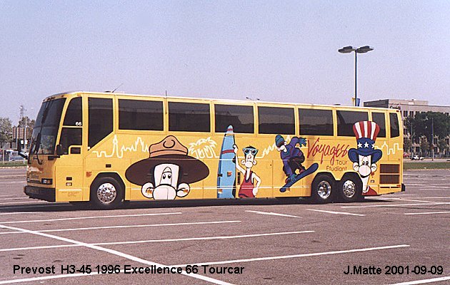 BUS/AUTOBUS: Prevost H3-45 1996 Excellence