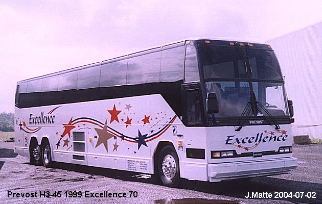BUS/AUTOBUS: Prevost H3-45 1999 Excellence