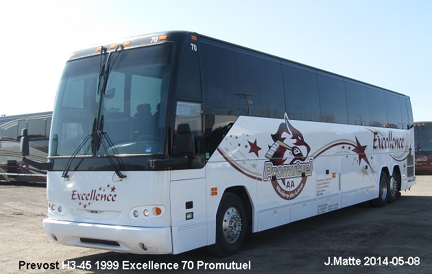 BUS/AUTOBUS: Prevost H3-45 1999 Excellence