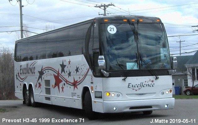 BUS/AUTOBUS: Prevost H3-45 1999 Excellence