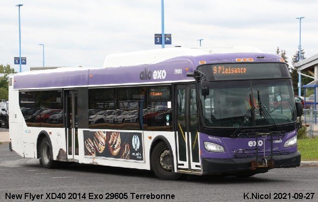 BUS/AUTOBUS: New Flyer XD 40 2014 Keolis