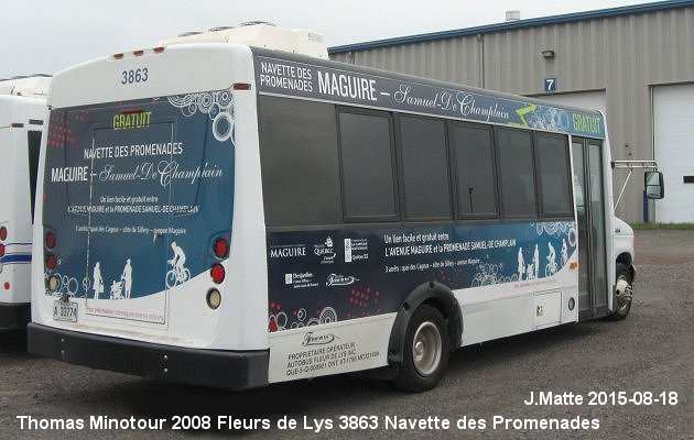 BUS/AUTOBUS: Thomas Minotour 2008 Fleurs de Lys