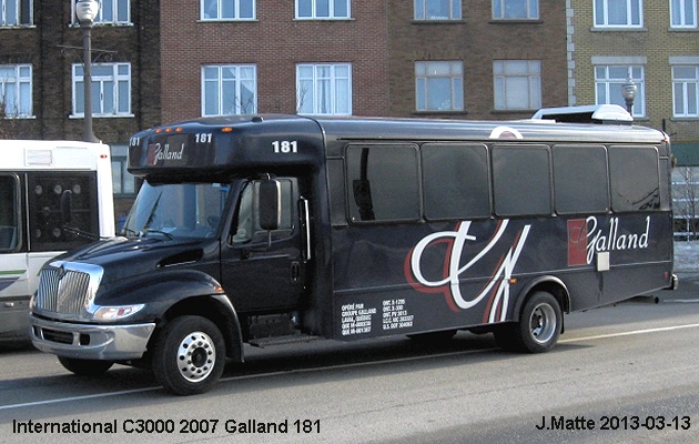 BUS/AUTOBUS: International C3000 2007 Galland