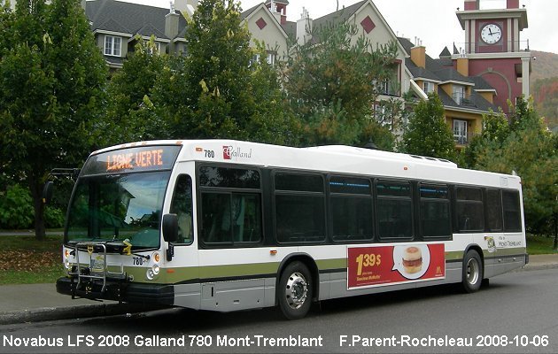 BUS/AUTOBUS: Novabus LFS 2008 Galland