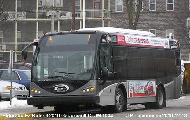 BUS/AUTOBUS: Eldorado EZ-Rider II 2010 Gaudreault
