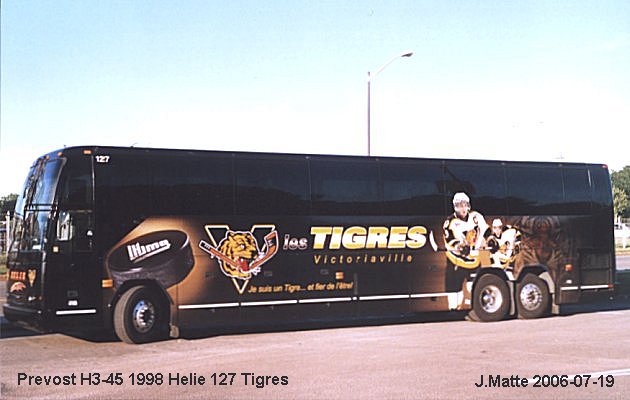 BUS/AUTOBUS: Prevost H3-45 1998 Helie