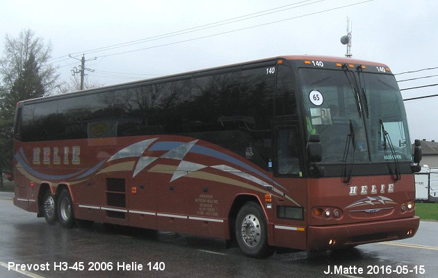 BUS/AUTOBUS: Prevost H3-45 2006 Helie