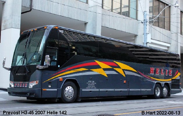 BUS/AUTOBUS: Prevost H3-45 2007 Helie