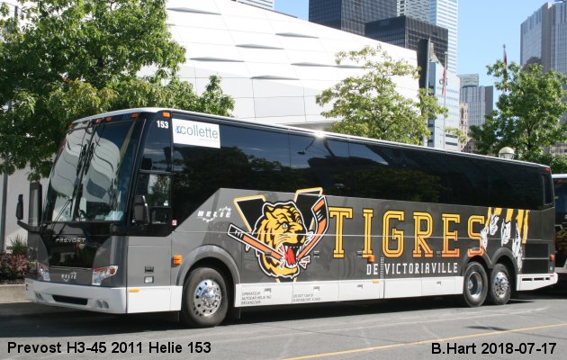 BUS/AUTOBUS: Prevost H3-45 2015 Helie