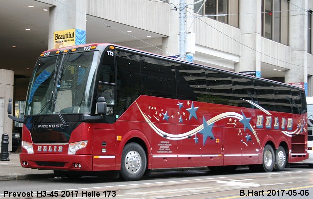 BUS/AUTOBUS: Prevost H3-45 2017 Helie