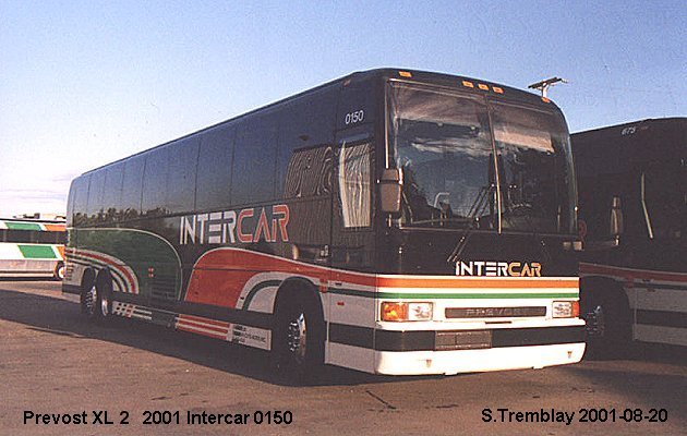 BUS/AUTOBUS: Prevost XL2 2001 Intercar