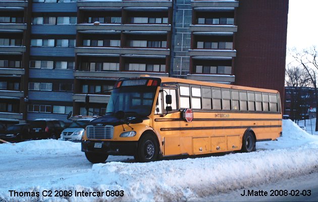 BUS/AUTOBUS: Thomas C2 2008 Intercar